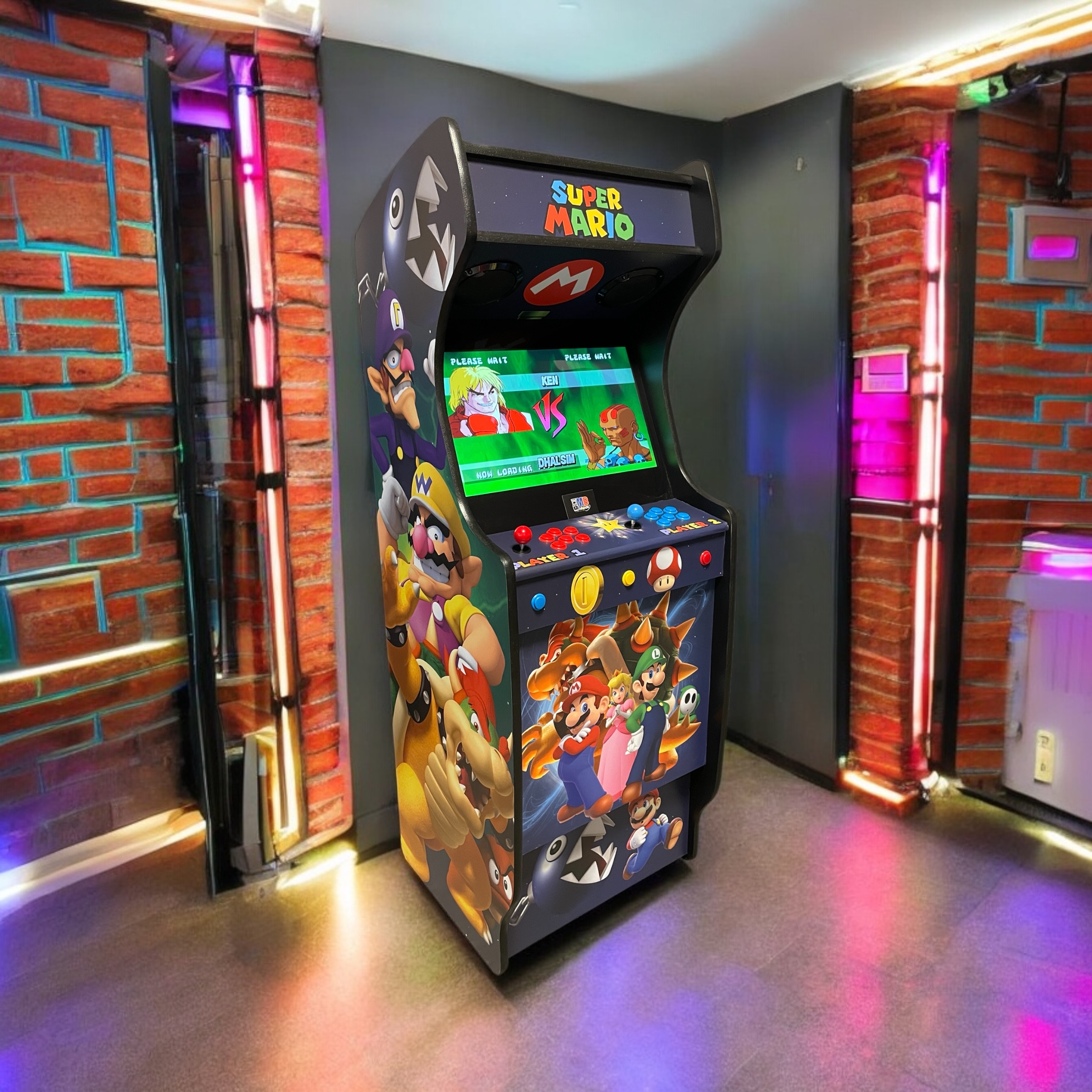BORNE SUPER MARIO